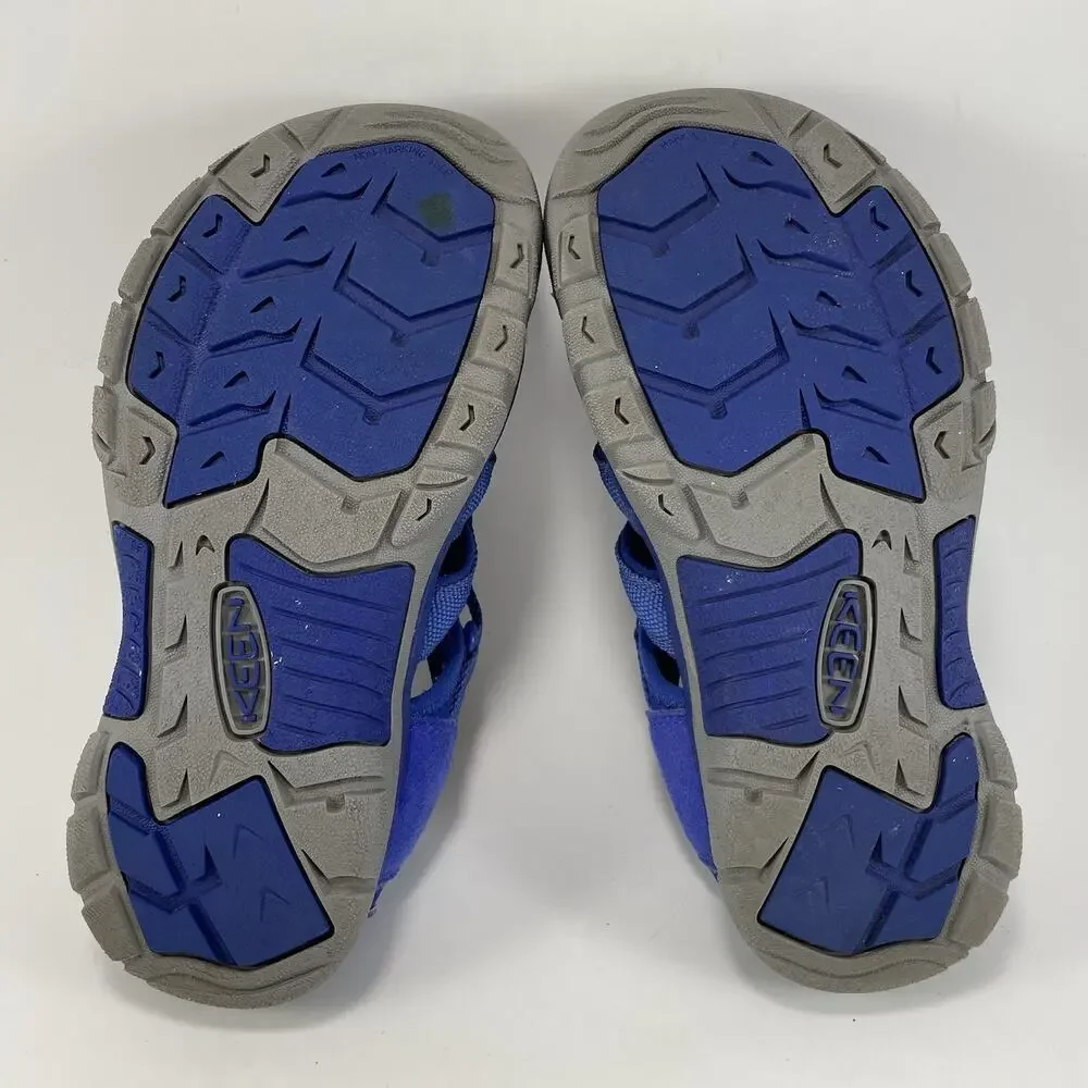Keen Newport H2 Water Sandals Active Shoes Youth Kid Size 4 Blue Boys Unisex